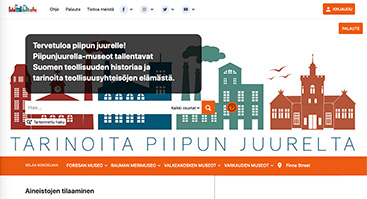 piipunjuurella.finna.fi kuvakaappaus